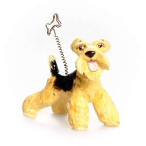 Airedale Terrie Hand Crafted Picture Holder