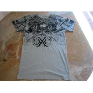 Xtreme Couture Viking Grey & Black Small Size Shirt