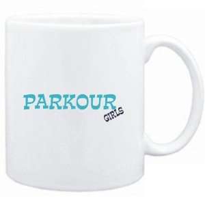  Mug White  Parkour GIRLS  Sports