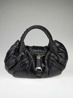 Fendi Limited Edition Black Nylon Moncler Spy Bag  