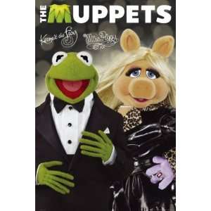  The Muppets   Movie Poster (Kermit & Miss Piggy) (Size 24 