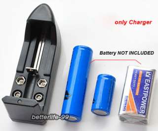 Battery Charger For CR123/16340/14500/17670/18650/1.2V/3.6V/9V 