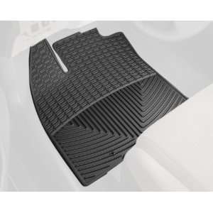  WeatherTech W176 Black Front Rubber Mat: Automotive