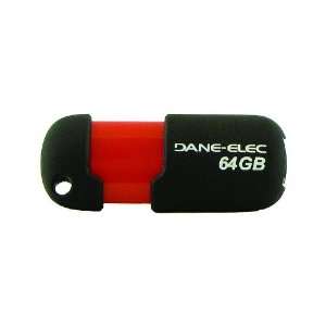  Dane Elec Capless 64GB USB Memory Drive: Computers 