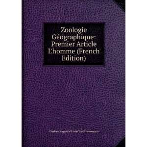   homme (French Edition): Eberhard August Wilhelm Von Zimmermann: Books