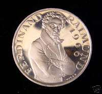 Austria 1966 25 Schilling Coin Silver Proof, F. Raimund  