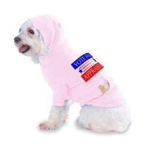  VOTE FOR APPRAISER Hooded (Hoody) T Shirt with pocket for 