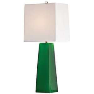   Arteriors Home Roma Emerald Cased Glass Table Lamp: Home Improvement