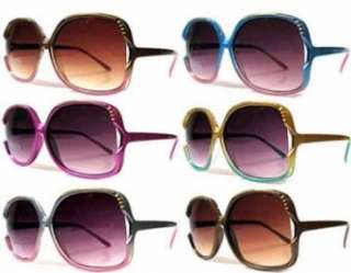   Style Sunglasses 60s 70s Retro Ladies Sunglasses 6913 Clothing