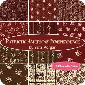  Patriotic American Independence Fat Quarter Bundle   Sara 