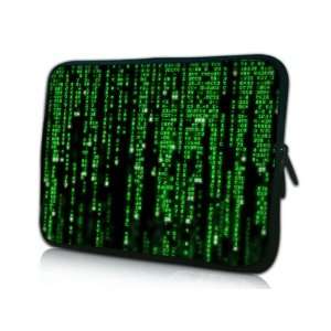  10 Inch Classic Green Matrix Computer Backdrop DOUBLE Sided Print 