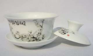 10pcs smart China Tea Set,Porcelain,Plum Flower,TM16,Free Shipping 