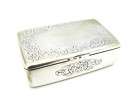 Sterling Silver Pill Box, Chester 1904  