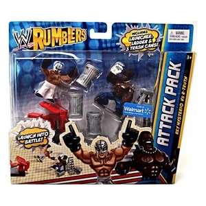  WWE Wrestling Rumblers Exclusive Attack Pack Rey Mysterio 