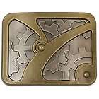   Trophy Buckle by Tandy Leather, Brass and Nickel Plate # 1798 01