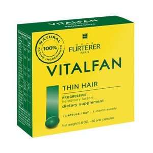  Rene Furterer Vitalfan Dietary Supplement Progressive, 30 