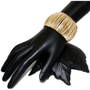  Rhinestone Free Size Bracelet Gold Jewelry