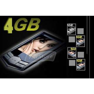 4GB Slim 1.8LCD MP3/MP4 Radio FM Player+Gift&Free Ship  