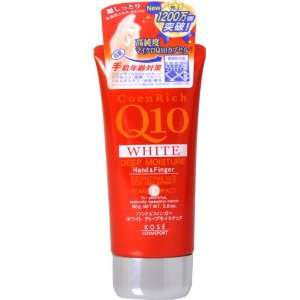    Kose CoQ10 White Deep Moisture Hand&Finger Cream 80g Beauty