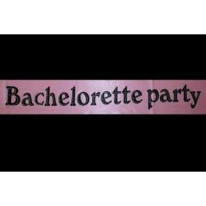  Bachelorette Party Rhinestone Sash 