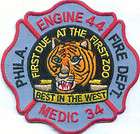 Philadelphia, PA Eng 44 1st Due at Zoo fire patch