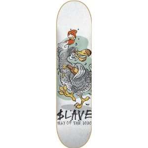  Slave Dodo Deck 8.37 Grey Skateboard Decks: Sports 