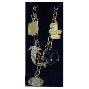  Atlanta Falcons 5 Charm Bracelet *SALE*: Sports & Outdoors