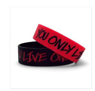 YOLO   YOU ONLY LIVE ONCE BRACELET WRISTBAND   YMCMB YOUNG MONEY 