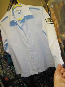 Vintage 1970s Sailor Uniform Shirt by California Fashions Size XS 