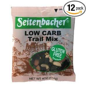 Seitenbacher Low Carb Trail Mix, 4 Ounce Packages (Pack of 12):  