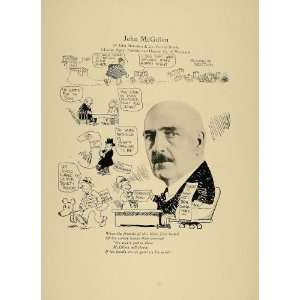  1923 Print John McGillen Chicago Surety Bonds Co. Agent 