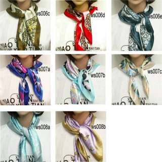 Brand New ployester little square neckwear neck scarf scarves shawl 