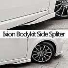 Ixion Blodykit Side Spliter 2 Pieces FRP Unpainted for  (Fits: 2010 