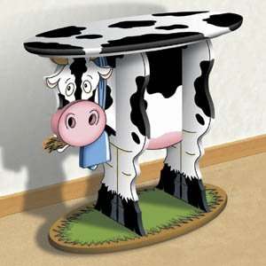  Pattern for Cow Wow Table Patio, Lawn & Garden