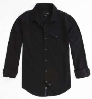  Hurley Mens Phantom Long Sleeve Woven Shirt Clothing