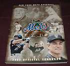 NEW YORK METS BASEBALL 1962 40TH ANNIVERSARY 2002 OFFICIAL YEARBOOK