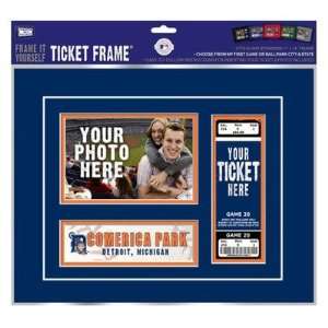   MLB My First Game Ticket Frame Frame It Yourself   Detroit Tigers