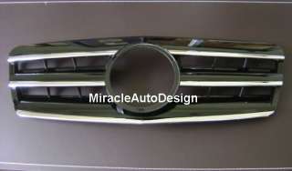   Front Grill (3 Fins) For 1996 2002 Mercedes W208 CLK Class  