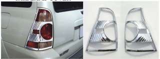 New Toyota 4 Runner Chrome Plated ABS Tail Light Covers  