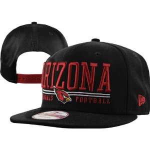   Black/Red New Era 9FIFTY Lateral Snapback Hat
