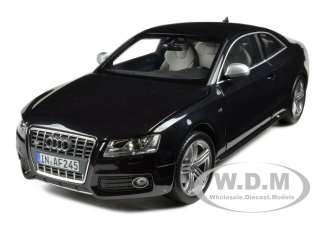 2009 AUDI S5 COUPE BLACK 1:18 DIECAST MODEL CAR BY NOREV 188360  
