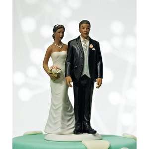 The Love Pinch Bridal Couple Figurine   Ethnic