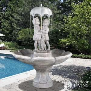  Henri Studio Large Rainfall Fountain   Relic Sargasso 