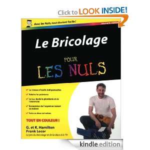 Bricolage Pour les Nuls (French Edition) Gene HAMILTON, Frank LECOR 
