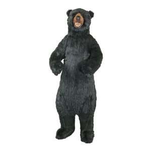   Designs Life Size 58 Plush Standing Black Bear Display Piece: Home