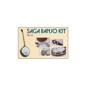  Custom Built RK 2 Resonator Banjo Kit from SAGA: Musical 