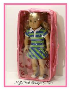 Pink 18 Doll Carrier Carrying Case Bag fits American Girl Doll  