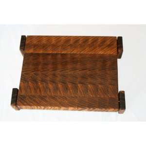  Carolina Wood Designs  Easy Flip Zebrawood Cutting Board 