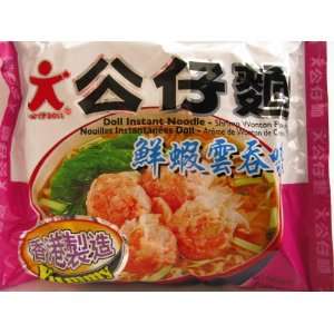 Doll Instant Noodle, Shrimp Wonton, 3.53 Grocery & Gourmet Food