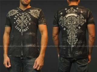 Affliction New Arrivals Collection 2012 Tee T Shirt Size XXL 2XL 